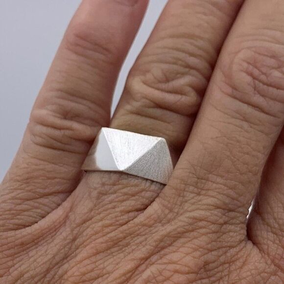 Shoe/sandal, wedge heel, size 39 or 8, never worn, metallic silver, roses detail - Picture 15 of 16